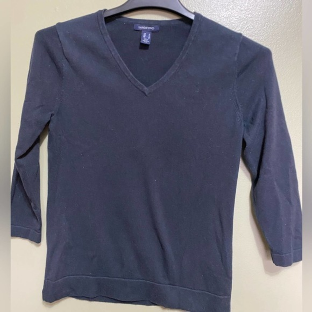 Lands End Sweater,‎ Size S
